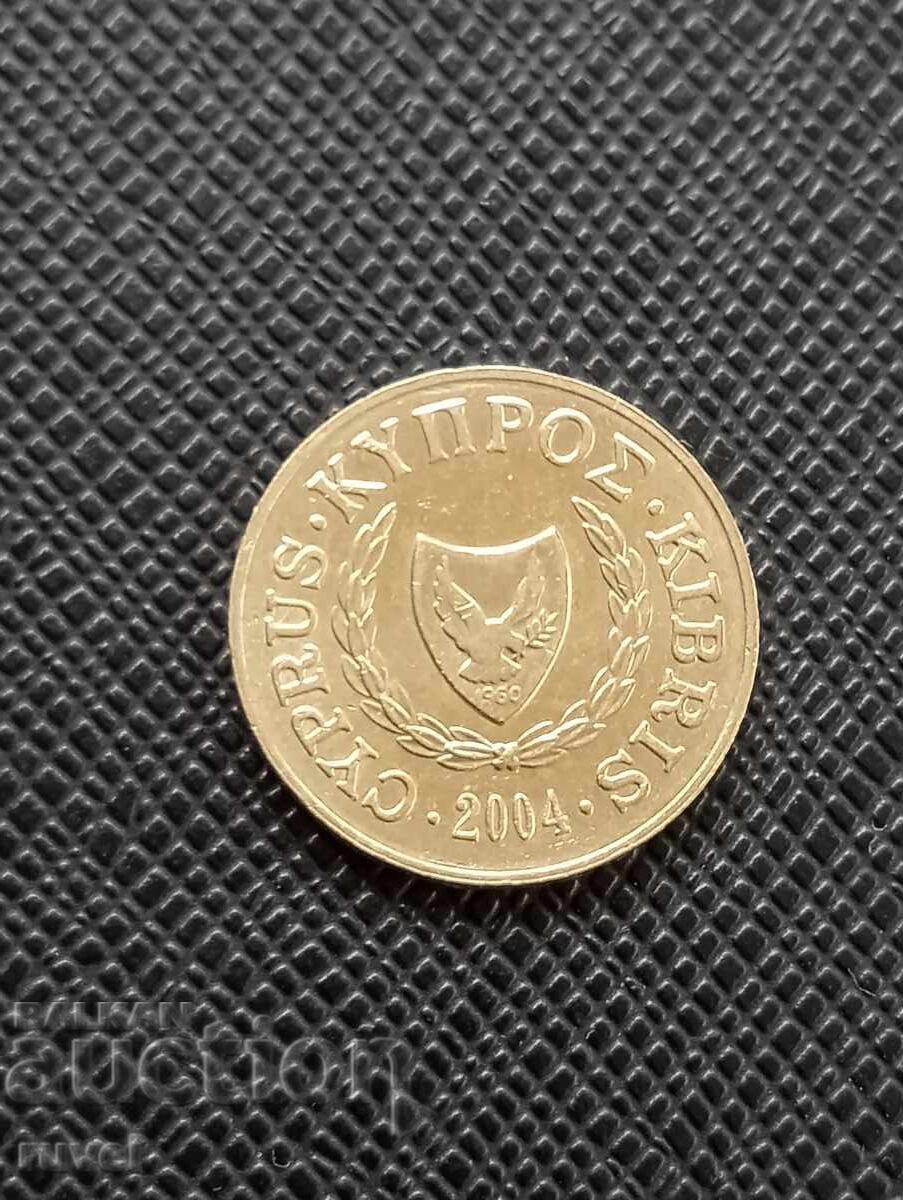 Cipru 2 cenți, 2004 cu preț € 0.50 | 0.98 BGN