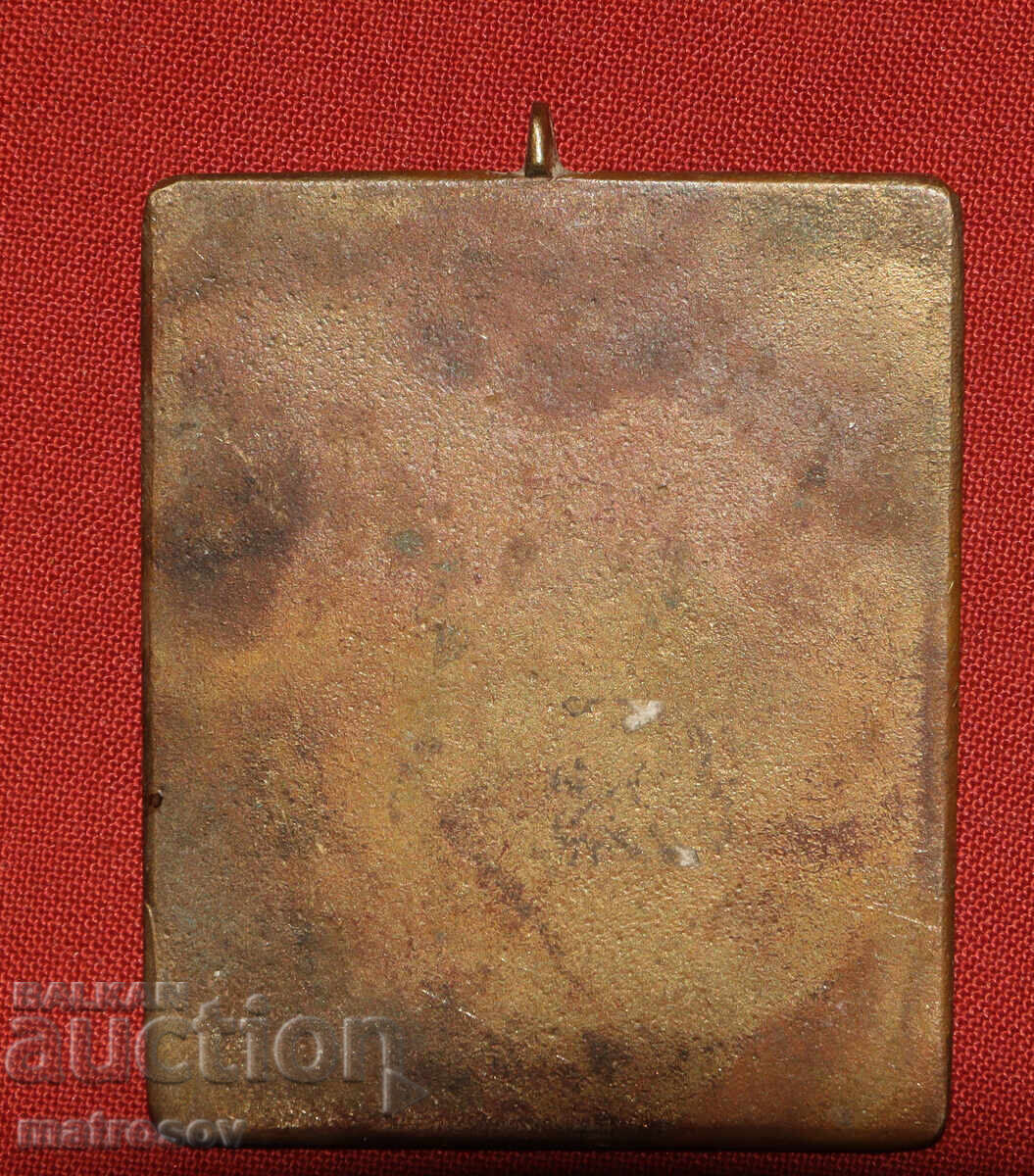 Delivery of Small brass icon, bas-relief, Jesus Christ Pantocrator