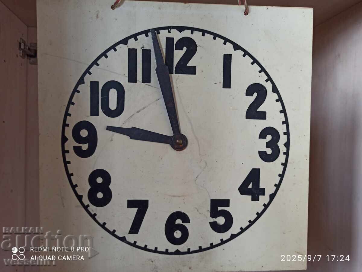 Стар учебен макет на часовник -двустранен с цена 68.00 лв. | € 34.77