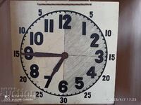 Old educational clock model - double-sided