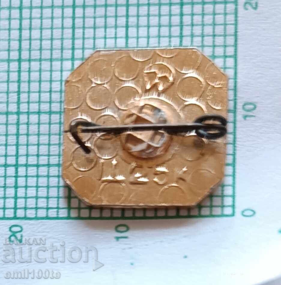 Значка- Олимпиадата Москва 1980  Спортна стрелба - 5