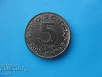 5 Groschen 1957 Austria