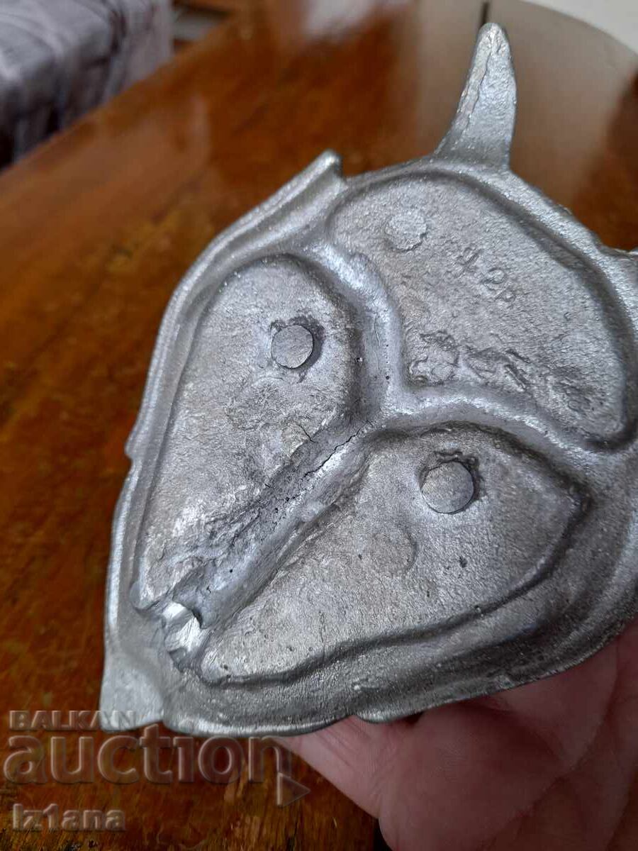 Стар метален сувенир Дявол - 5