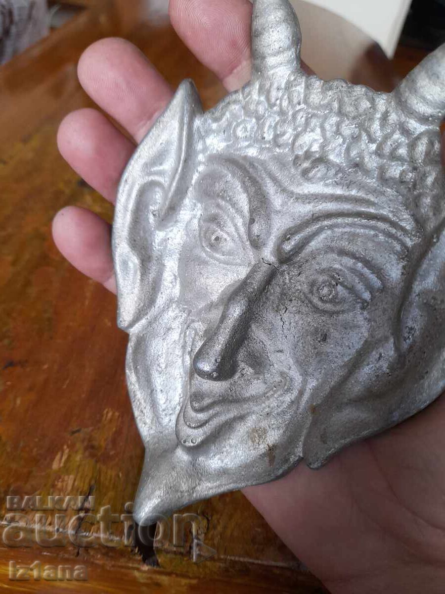 Стар метален сувенир Дявол - 6