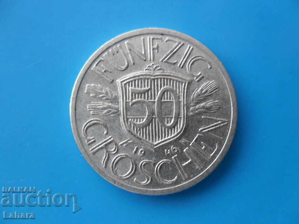 50 groschi 1946. Austria 50 groschi 1946. Austria