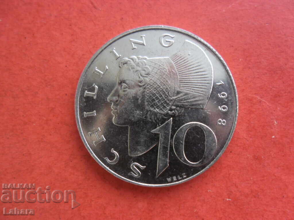 10 șilingi 1998 Austria