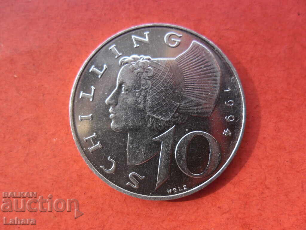 10 Schilling 1994 Austria 10 Schilling 1994 Austria