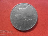 10 σελίνια 1974 Αυστρία