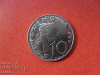 10 σελίνια 1988 Αυστρία