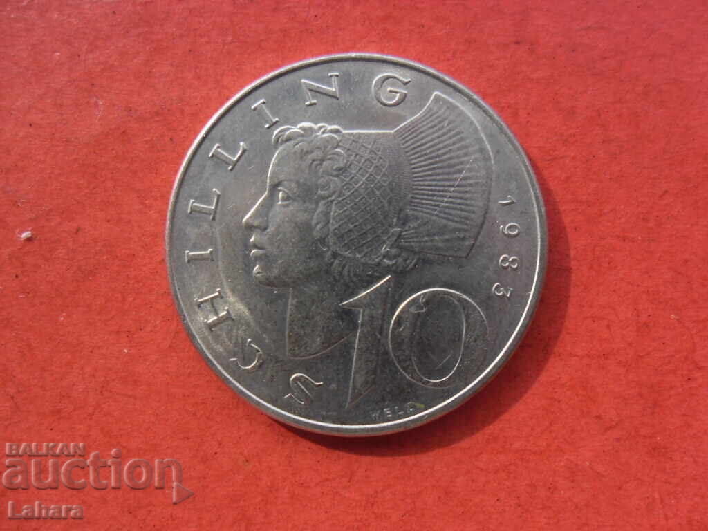 10 σελίνια 1983 Αυστρία