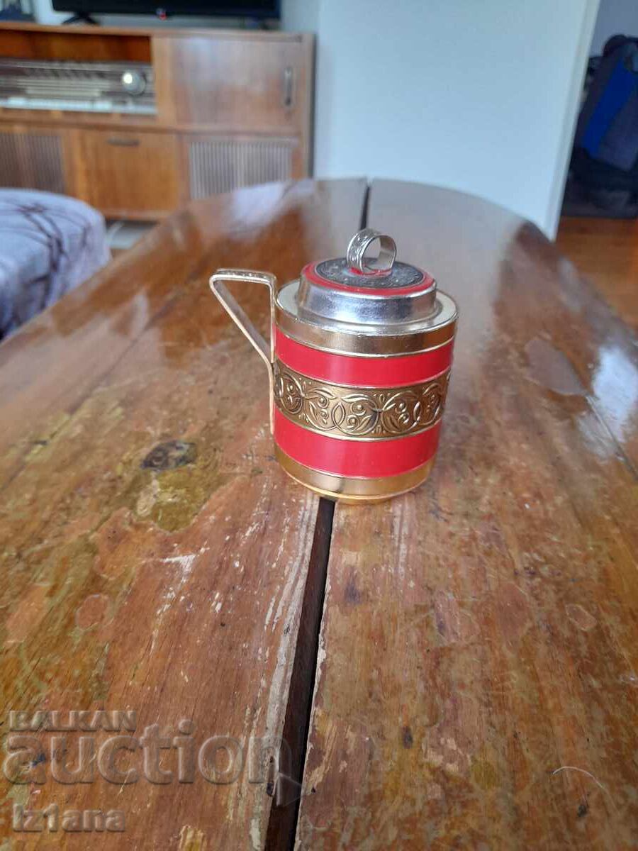Old Russian Souvenir Metal Cup