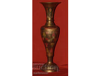Vază decorativă mare din alamă 50 cm