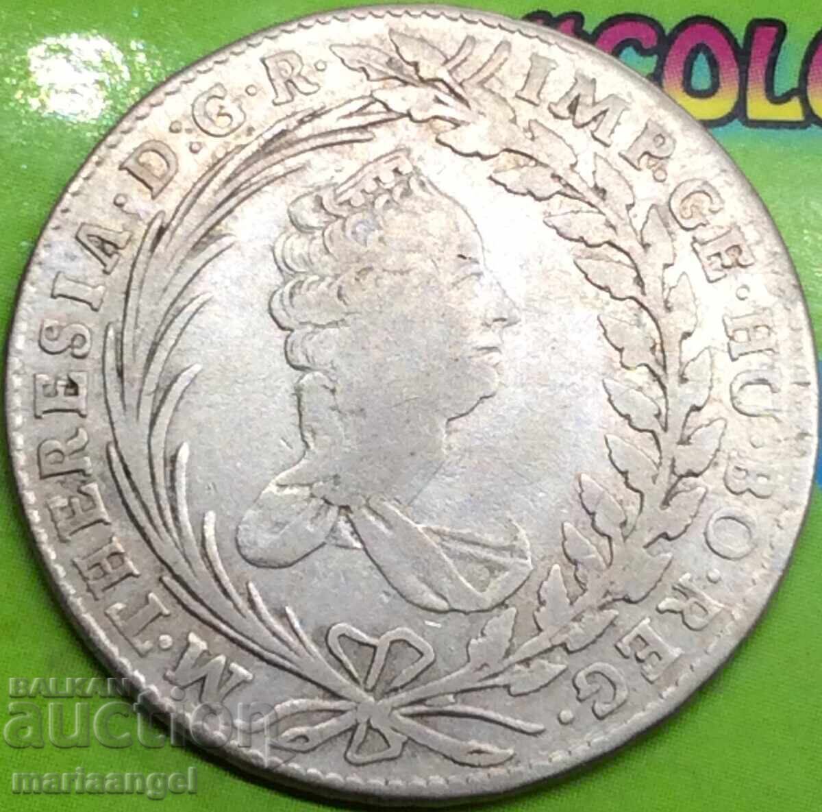 20 kreutzers 1765 Αυστρία Μαρία Θηρεσία ασήμι - 7 20 kreutzers 1765 Αυστρία Μαρία Θηρεσία ασήμι - 7