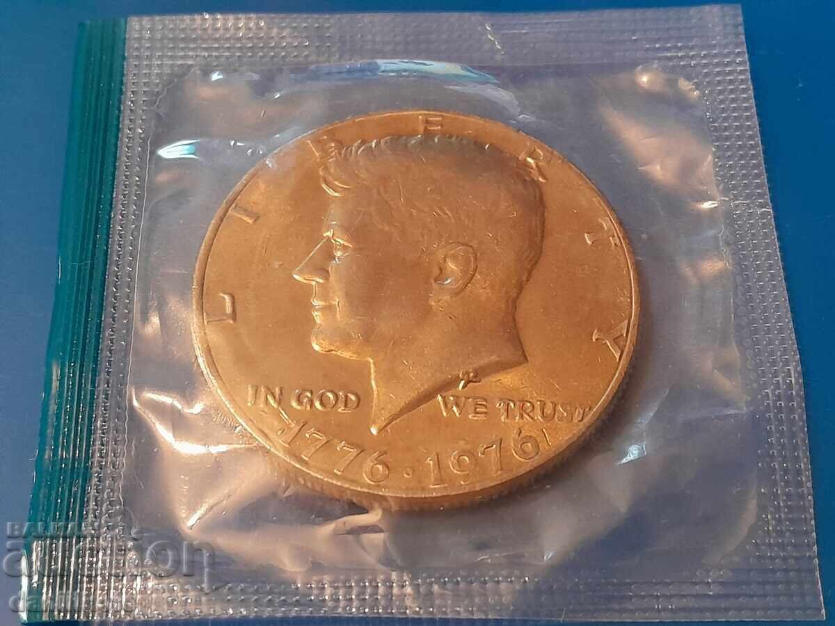 *$*USA 1/2 HALF DOLLAR 1976 200 INDEPENDENCE *$*Y*$* with price 19.54 BGN | € 9.99