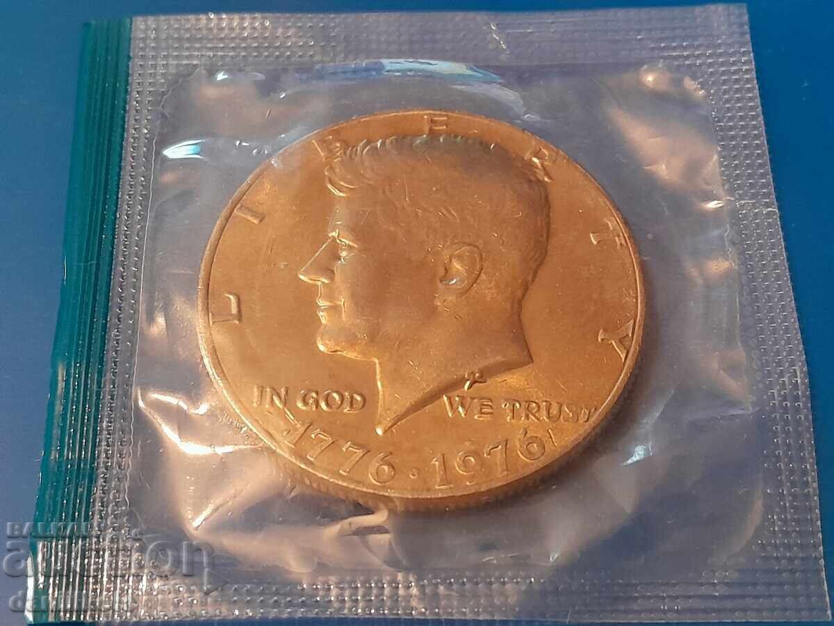 Auction  *$*USA 1/2 HALF DOLLAR 1976 200 INDEPENDENCE *$*Y*$*