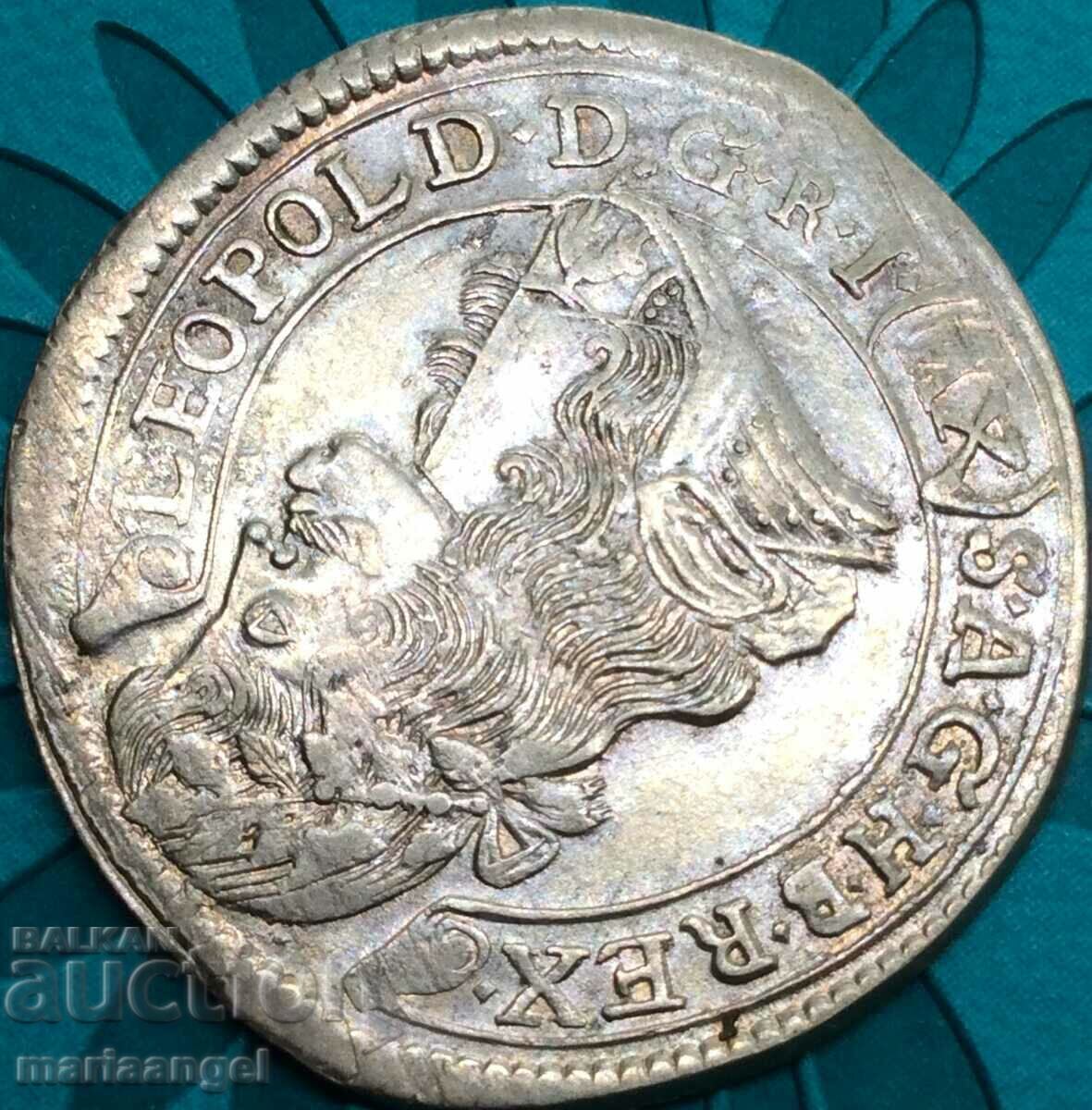 Δημοπρασία Ουγγαρία 15 Kreuzer 1683 Leopold I 1657-1705 Αργυρό