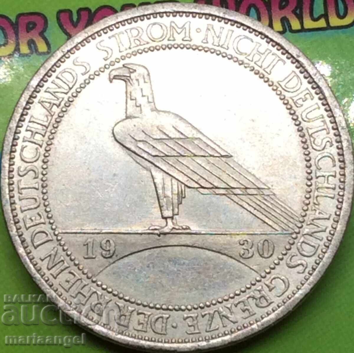 3 stamps 1930 Germany Weimar silver - 7