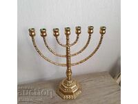Sfeșnic masiv evreiesc Menorah