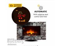 Șemineu electric de lux pentru încorporare