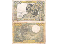 tino37- ΔΥΤΙΚΗ ΑΦΡΙΚΗ /ΑΚΤΗ ΕΛΕΦΑΝΤΟΣ/ - 1000 ΦΡΑΓΚΑ - 1966μ.Χ