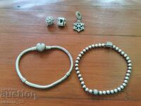 Brățară argint Pandora PANDORA - 2 BUCĂȚI ȘI PENDANTIVE