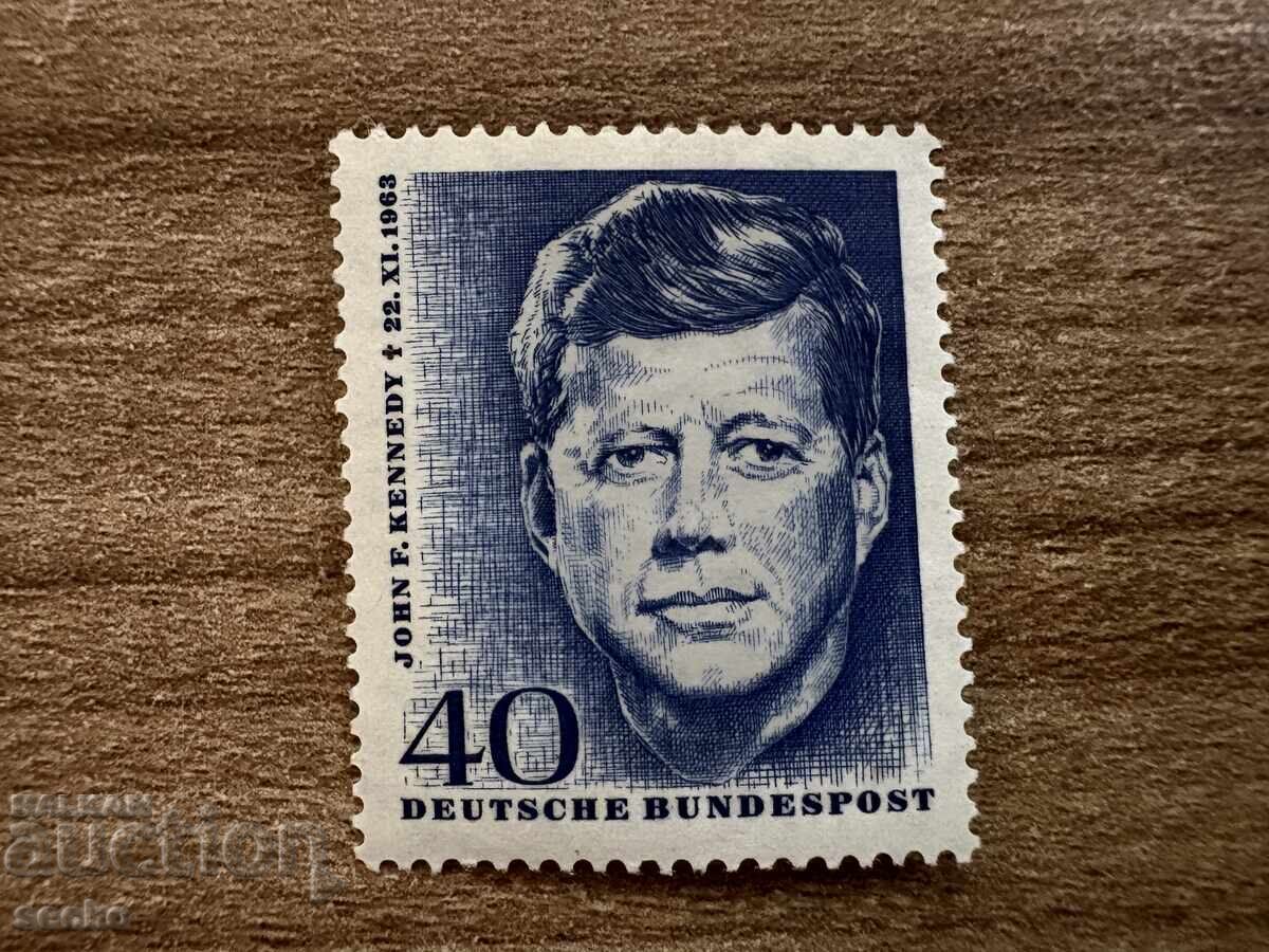 West Germany - 1 g. from the death of J. F. Kennedy (1964) MNH West Germany - 1 g. from the death of J. F. Kennedy (1964) MNH