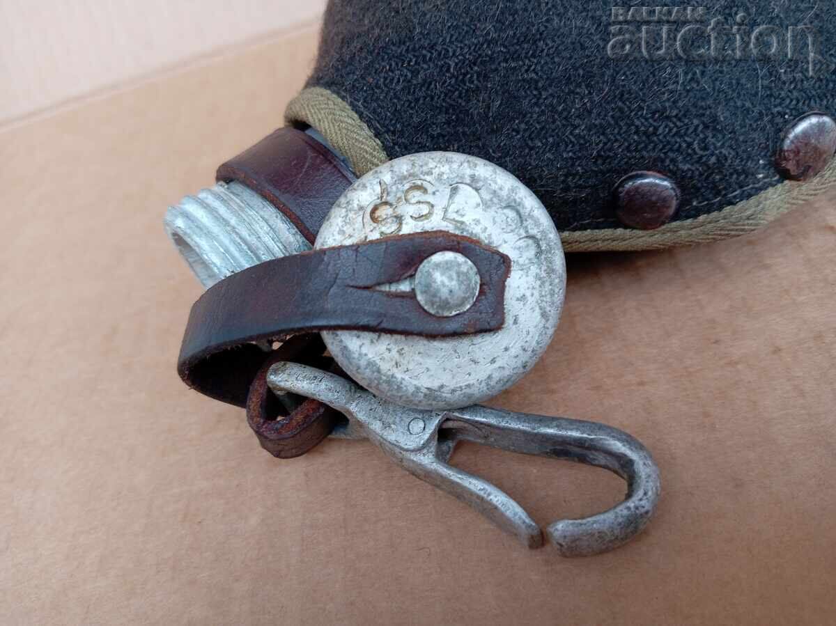 Wehrmacht SSL39 Canteen WW2 WWII water bottle - 5