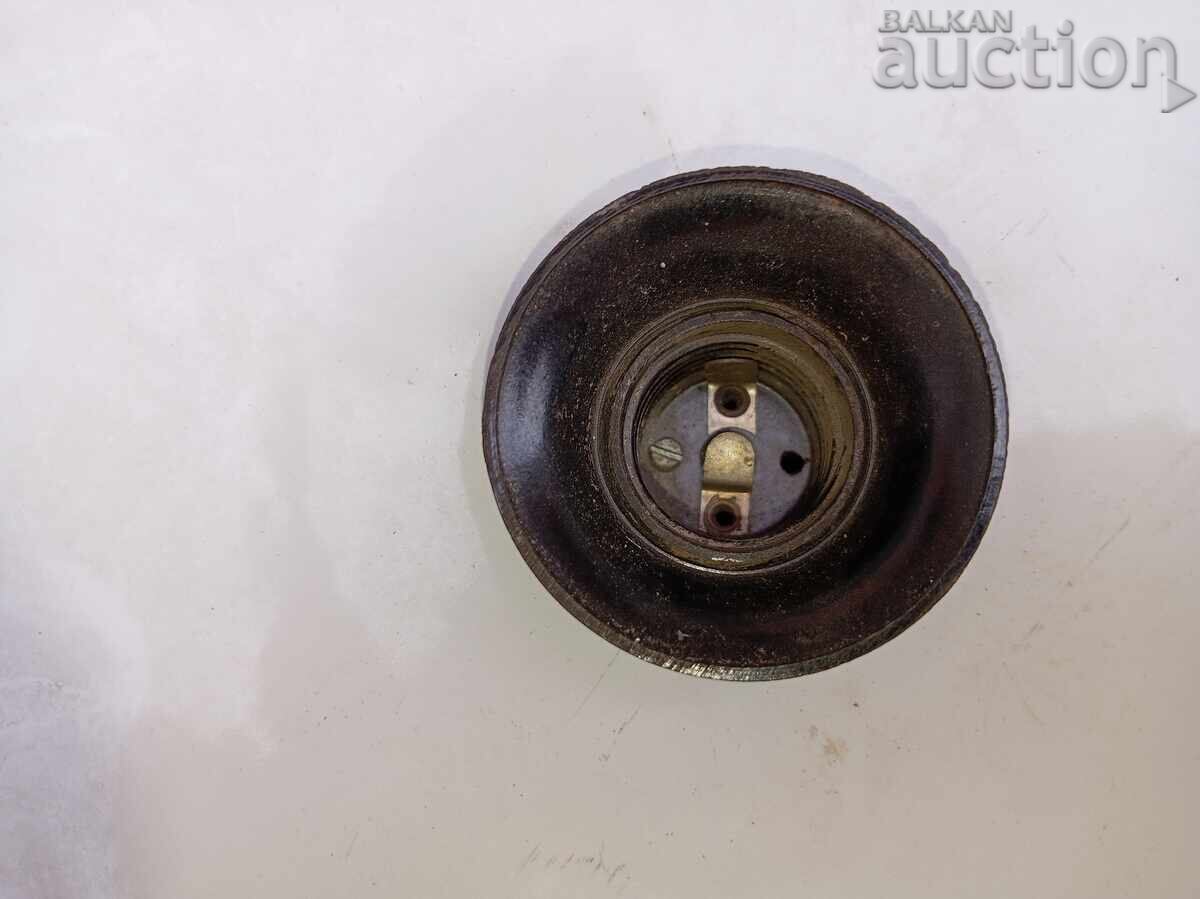 Παλιός σμαλτωμένος ανακλαστήρας λάμπα 30s - 6