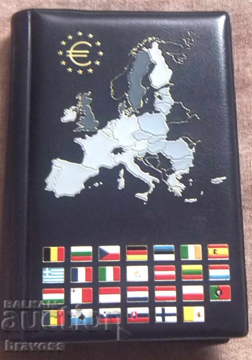 Auction  Euro coin folders