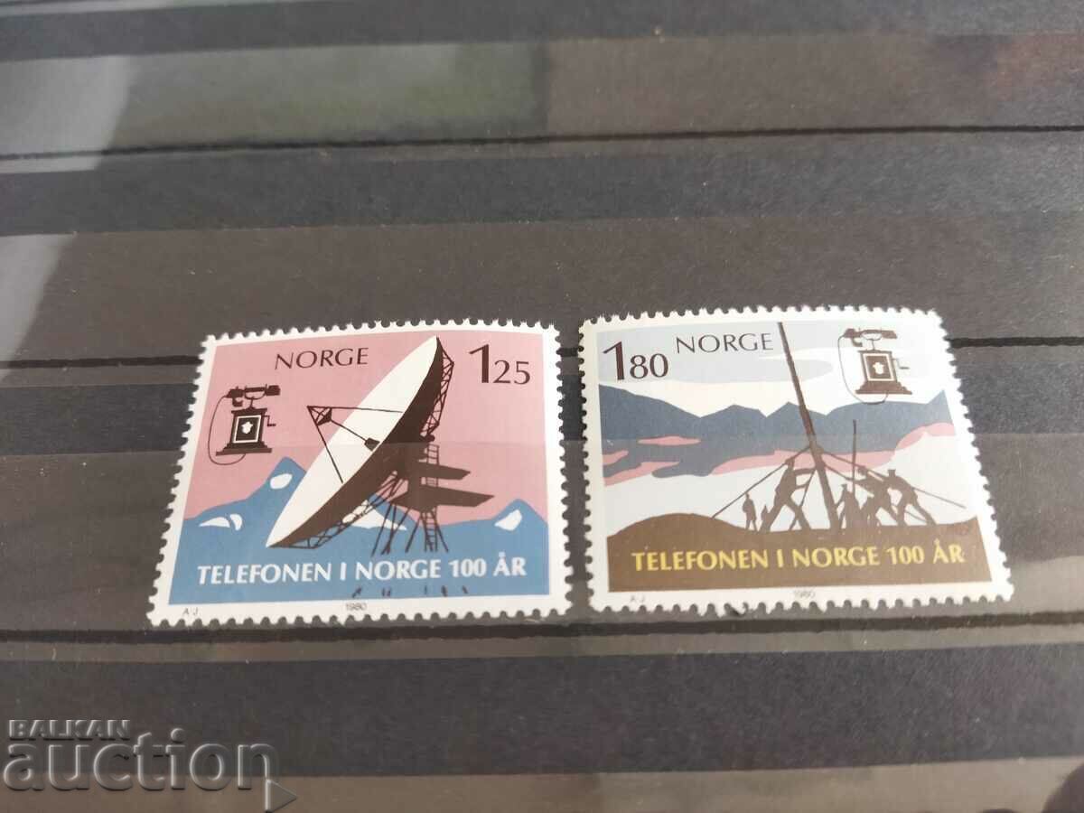 Δημοπρασία Νορβηγία Michel No. 815/16 του 1980. ραδιοεπικοινωνίες Δημοπρασία Νορβηγία Michel No. 815/16 του 1980. ραδιοεπικοινωνίες