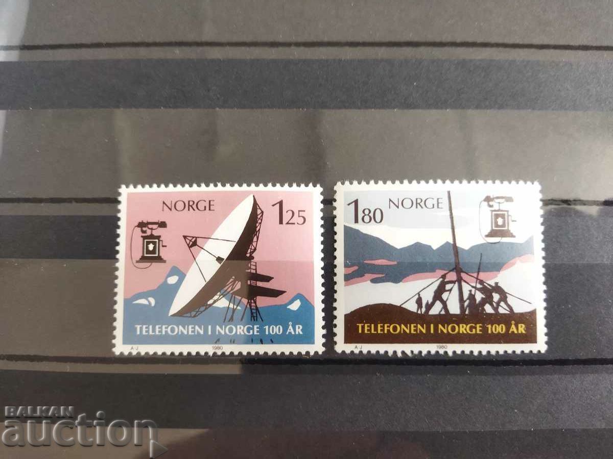 Νορβηγία Michel No. 815/16 του 1980. ραδιοεπικοινωνίες Νορβηγία Michel No. 815/16 του 1980. ραδιοεπικοινωνίες