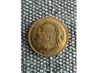 10 Coroane 1909 Ungaria (10 korona Ungariya) - (zlato)