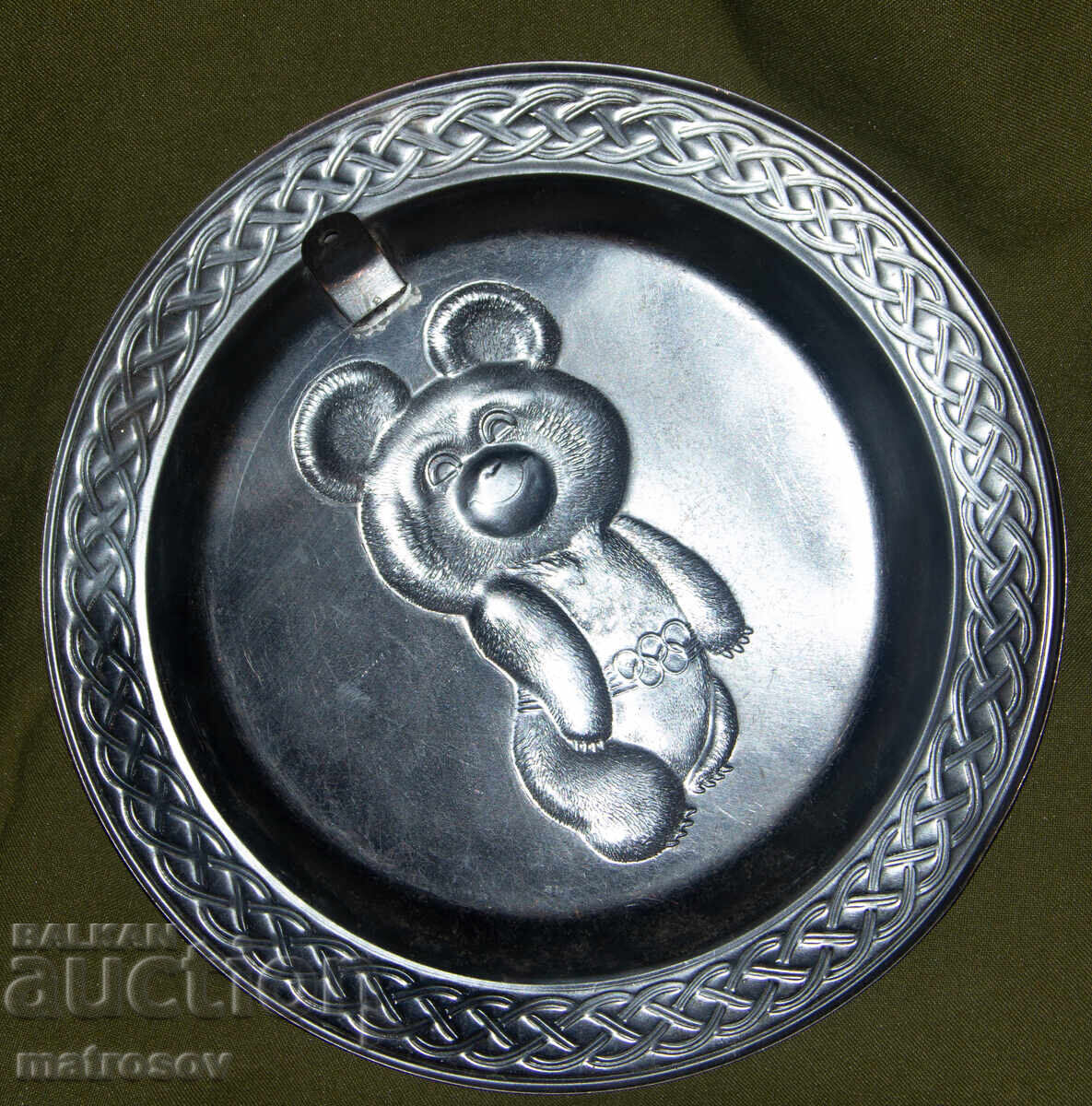 Commemorative decoration Misha the Bear Olympics 1980 - 5