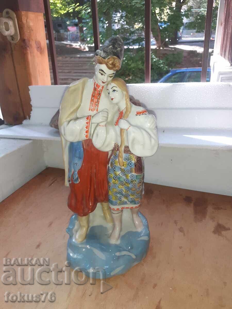 Ρωσική πορσελάνινη φιγούρα αγαλματίδιο σήμανση