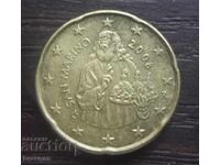 San Marino - 20 Cent - 2008