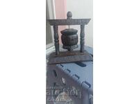 Vintage Tibetan Prayer Wood Carving