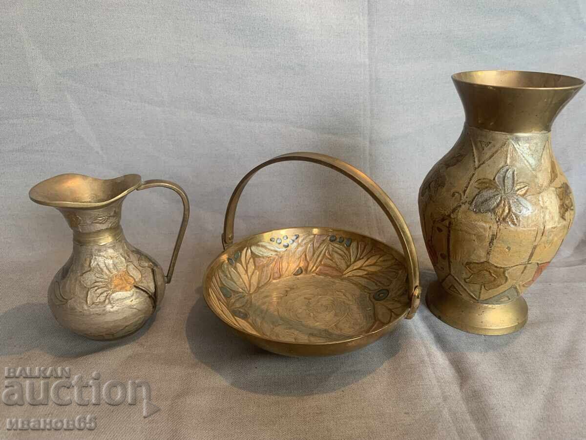 Brass lot with price 75.00 BGN | € 38.35