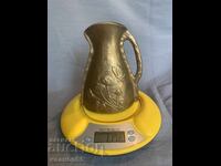 Old Bronze Pitcher Vase