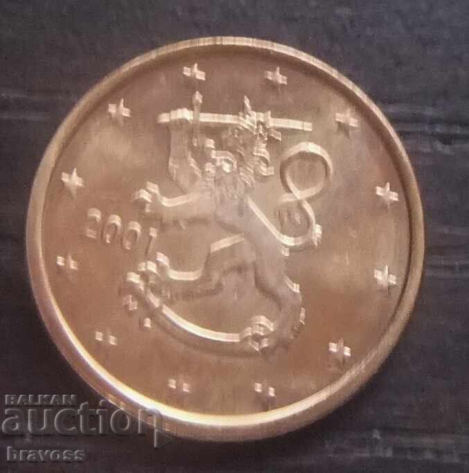 Finland - 5 cent - 2001 Finland - 5 cent - 2001