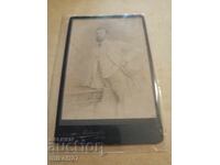 Снимка картон фотография Лазар Абаджиев Лом