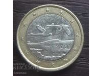 Finlanda - 1 euro - 2001