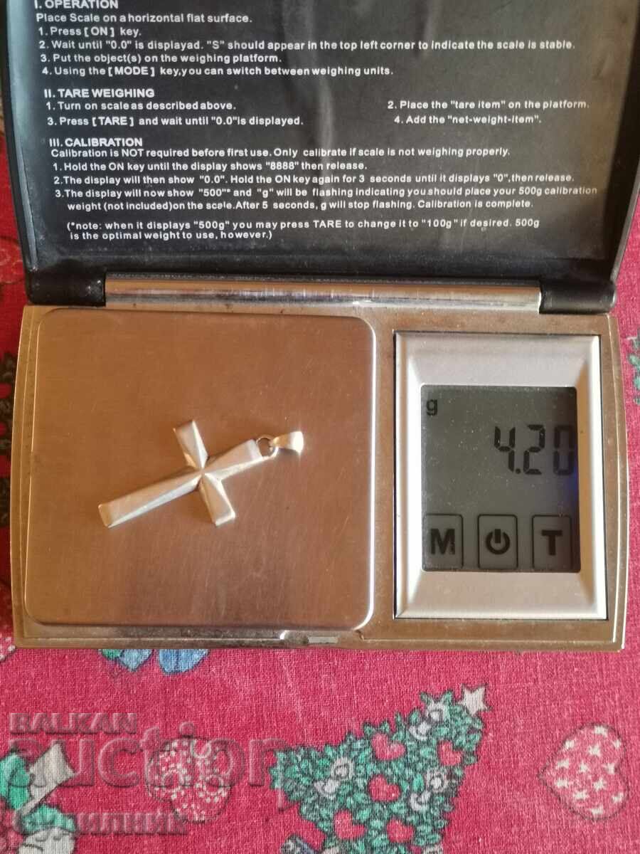 Silver pendant. I'm listing over 100 Auctions. Take a look and bid - 7