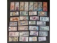 Λοτ 100 τεμαχίων Τραπεζογραμματίων από όλο τον κόσμο / 100 τεμ. / UNC