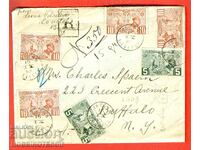 BULGARIA DUPĂ FAȚĂ R PLIC CĂLĂTORIE LOVECH SUA 1907