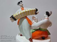 Porcelain figure, plastic, statuette, porcelain, USSR