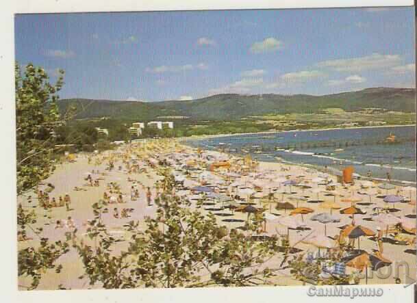Carte poștală Bulgaria Sunny Beach Plaja 19**
