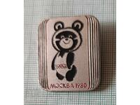 Insigna - Olimpiada Misha Moscova 80