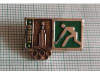 Badge - Olympics Moscow 80 Field hockey