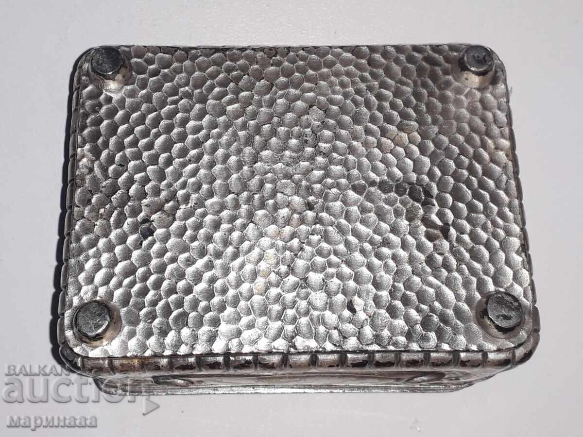 Antique Solid Tobacco Box - 6