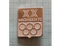 Значка- Олимпиада Мюнхен 1972 СССР